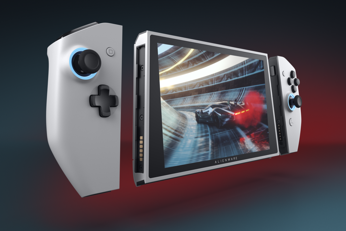 Dell demoes dual screen foldable and Switch like concept devices